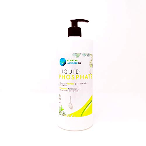 PlantasAcuario.es Abono Líquido Fosfato (Fósforo (P) ++) 500 ml con ENVASE DISPENSADOR FÁCIL