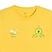 PUMA Mens X Kidsuper Mamelodi Sundowns Graphic Crew Neck Short Sleeve Casual Tops Casual - Yellow - Size S
