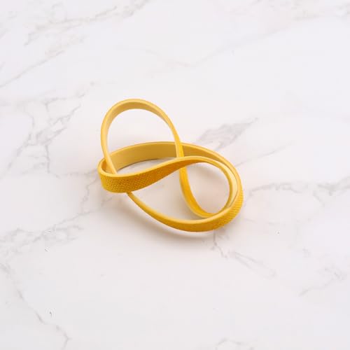 EMSea 1 Stück Hobel-Antriebsriemen 05012111 Gelber Flachriemen 8 Mm X 340 Mm Kompatibel mit Scheppach HMO/HM2/HMS 260/HMS 2600/HMS 3200/HMC 2600/HMC 3200/HMT 260