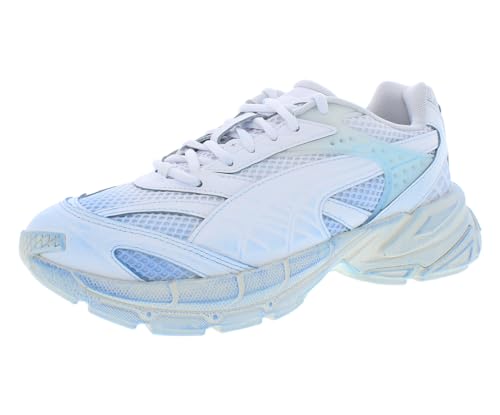 PUMA Mens Velophasis Overdye Lace Up Sneakers Shoes Casual - Blue