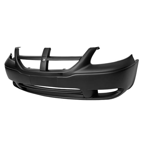 Image of FitParts For Dodge Caravan /Grand Caravan 2005-2007 Front Bumper Cover | Primed, With Fog Light Holes, Fits Dodge Caravan /Grand Caravan, Ready to Paint, OEM 5139117AA, CH1000431