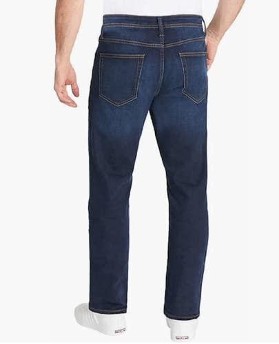 G.H. Bass & Co. Men's Straight Fit Jean (Blue, 32 x 34)2