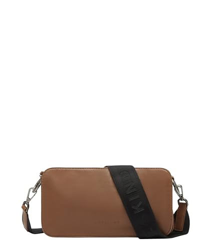 LIEBESKIND BERLIN Leder Umhängetasche Clarice Crossbody Bag Sepia hellbraun