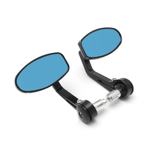 Espejos de manillar para motocicleta de 22 mm ideales para rutas y ciudad