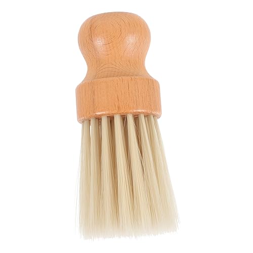HAWILLOSCH Wooden Handle Soft Bristle Brush Dust Removal Instrument for Laptop Keyboard Cabinet and Window Cleaning