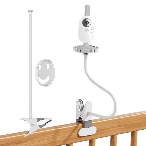 Ybludiy Monitor Clip Holder for Philips Avent Baby Monitor SCD833/26,SCD843/26,SCD845/26,SCD630/26,625,620,Flexible Clip Holder for Philips Avent...