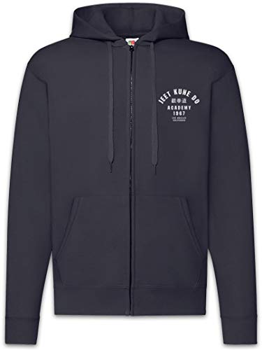 Jeet Kune Do Academy Zip Hoodie Urban Backwoods Sweat Capuche Veste Martial Homme