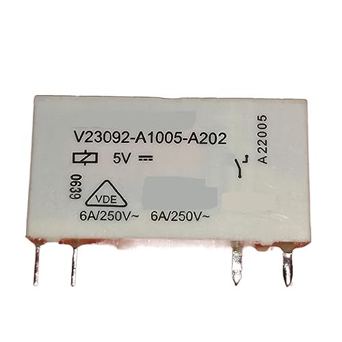 Relais V23092-A1012-A202 de puissance miniature 4 broches pour carte électronique domotique