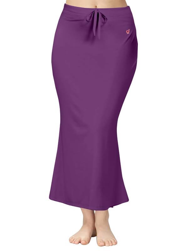 Image of TRENDMALLS Women's Polyester Spandex Saree Shapewear Petticoat for Women, Cotton Blended,Petticoat,Skirts for Women,Shape Wear Dress for Saree Shaper