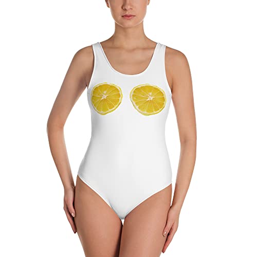 Maillot de bain Lemon Limoni femme blanc vêtement de plage taille M