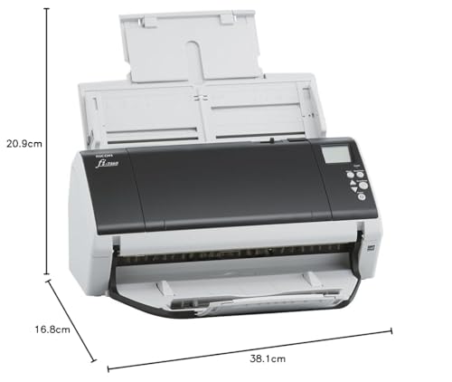 Image of Fujitsu fi-7460 Sheetfed Scanner - 600 dpi Optical - 24-bit Color - 10-bit Grayscale - 60 - 60 - Duplex Scanning - USB