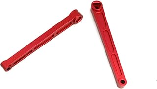 C31475RED Alloy Rear Sway Bar Lever Arms for Losi 1/10 Lasernut U4 4WD Brushless RTR