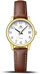 LN LENQIN Womens Watches Analog Quartz Waterproof Watches with Leather Straps Fashion Watch for Ladies