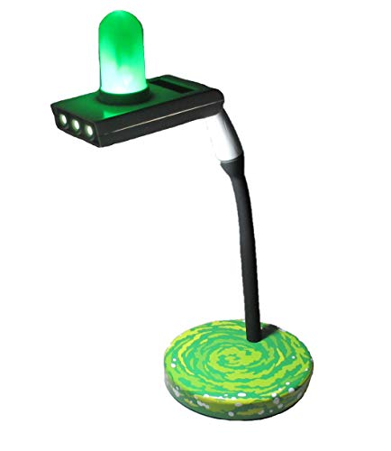 Rabbit Tanaka Rick & Morty Portal Gun LED Lamp