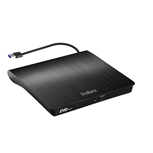 Masterizzatore DVD CD Externo Unità DVD Esterna USB 3.0 DVD-R CD-RW Lettore CD DVD Esterno Portatile Ultra Slim External Disc per Laptop, Desktop, PC, Macbook Air/Pro con Mac/OS/XP/Win10/Win7/Win8 (Magenta)