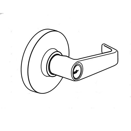 Door Lever Lockset, Mechanical, Passage