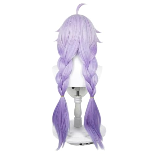 Perruque cosplay violette pour transformer votre style à Halloween et Comic Con - 5