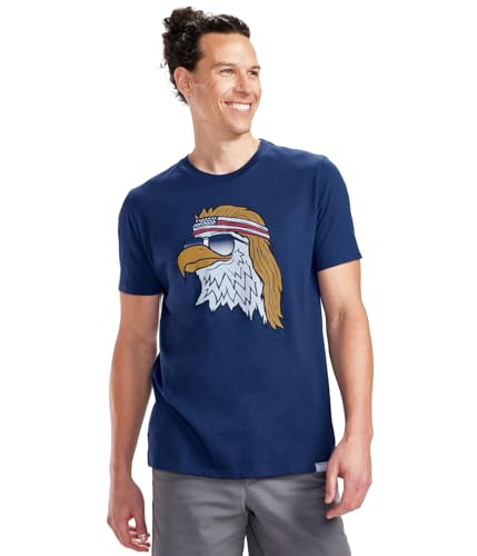 Tipsy Elves Men's Patriotic Graphic Tees for 4th of July - USA American Flag Shirts for Guys2