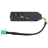 Driver Side Seat Heater Switch Compatible with 2003-2006 Escalade Silverado Avalanche 1500 2500 Suburban 1500 2500 Tahoe Yukon XL 1500 2500 Replaces 15116863 15169669 15179137 901-200