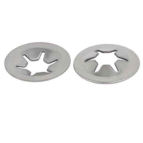 Aexit 6mm Torx Civil Equipment Hardware Accessories Retaining Ring Bearing Clamping Washer Stroller Accessory 8pcs Model:74as360qo293