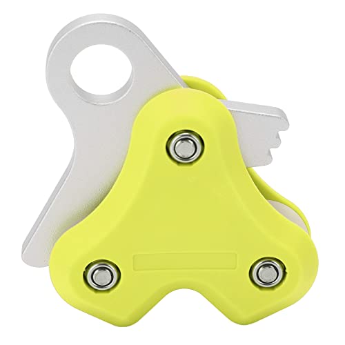 Gavigain Aluminum Alloy Pulley Scuba Diving Metal Rope Retractor HIGH Efficiency Dive Accessories for Scuba Divers (Yellow)