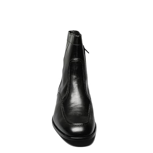 Image of Florsheim Essex Zip Boot Black Leather Mens Dress 17074-01 | Dress Boots