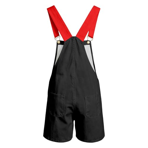 Mono corto estampado para hombre en festivales de verano con bolsillos 4