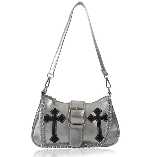 バッグ Vintage hand bag sullen ours y2k tech Vintage Buckle Purse for Women Retro Y2K Shoulder Bag