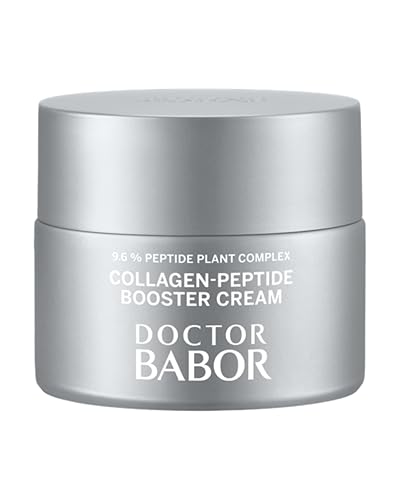 DOCTOR BABOR Collagen Peptide Booster Cream | nawilżający krem do twarzy zapewnia intensywne ujędrnienie | krem przeciwzmarszczkowy dla widocznej gładkiej skóry | do twarzy, szyi i dekoltu | wegański|