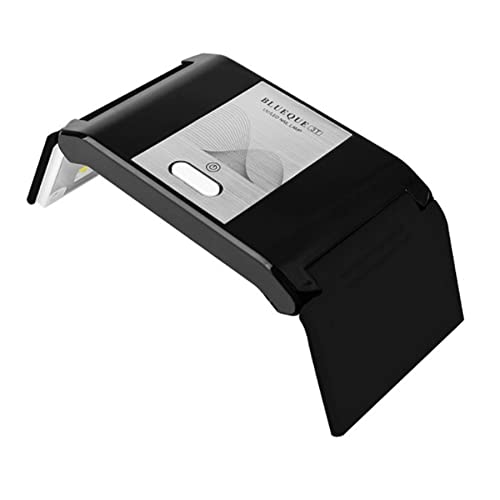 [IFUCLI]ネイルライト ネイルドライヤー UV LED 硬化 ジェルネイル レジン 36w 折りたたみ 持ち運び タイマー (Black)