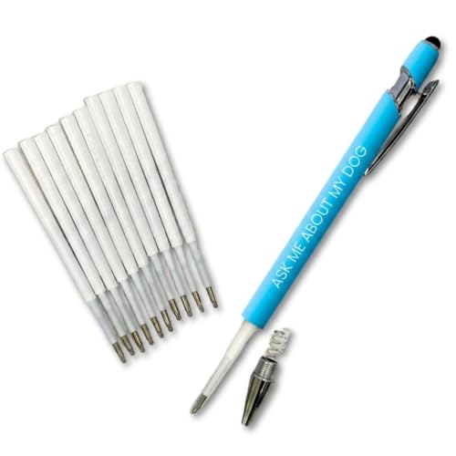 Image of Rubyloo Pen Refills - 10 Pack Black Ink, Designed for Rubyloo Pens Only