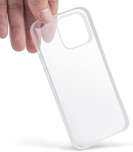 Image of ExpressB Back Cover for iPhone 15 Pro | Minimal Protect | Ultra Thin Anti Scratch Matte Finish Case for iPhone 15 Pro (Clear)