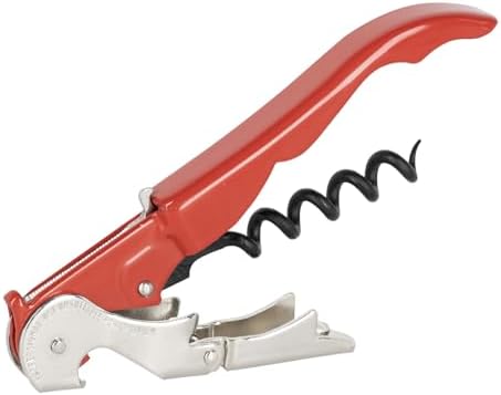 PULLTAP’S GENUINE Sacacorchos de dos tiempos para uso profesional Slider 900, Rojo, Patentado y fabricado en España PULLTAP’S GENUINE Sacacorchos de dos tiempos para uso profesional Slider 900, Rojo, Patentado y fabricado en España