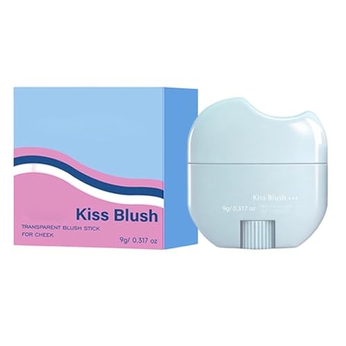 Cream Blush - Multi-Use Balm | Temperature Color Changing Cream Blush, PH-Reactive High Pigment Long-Wear Lip And Cheek Tint, Water-Resistant Multi-Use Balm For Travel Stage Commuting, Pink