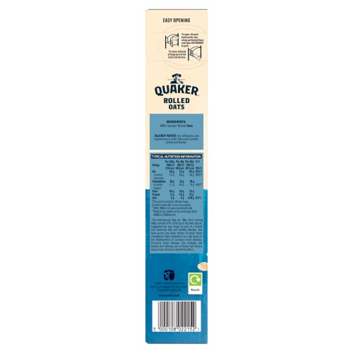Quaker British Porridge Rolled Oats 1kg