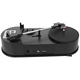 Fonctionnalités modernes : convertissez facilement vos disques vinyles en mp3 grâce à ce lecteur de disques vinyles, alliant style rétro et compatibilité avec le mode de vie numérique actuel