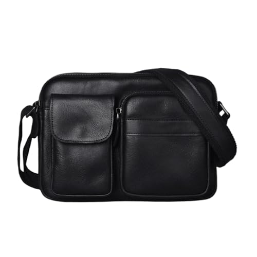 Mens Shoulder Bags Waist Packs Purses Casual Daypacks Travel Bags Genuine Leather Messenger Bags