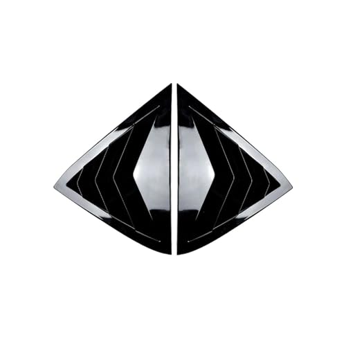 Aileron coffre arrière Ford Fiesta MK7 becquet noir brillant de voiture