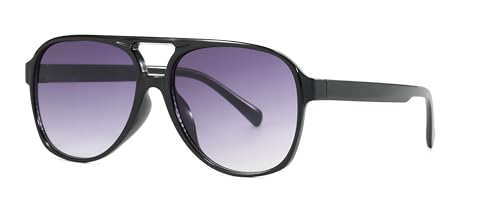 Image of 1 /9 /100-Pack Wholesale Retro Aviator Sunglasses - Bulk Resale Bundle Large Frame Classic 70s Style UV400 Protection