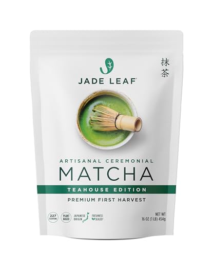 Jade Leaf Matcha Ceremonial Grade Matcha Green Tea Powder -