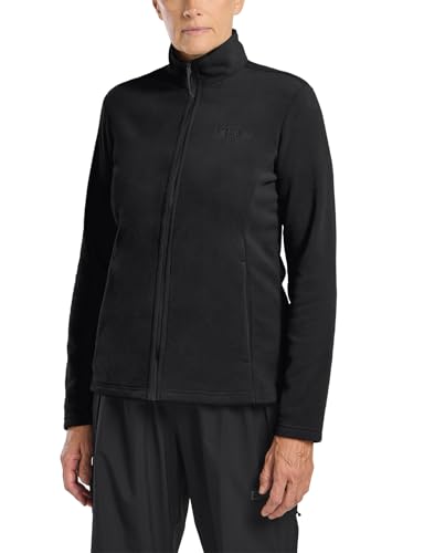 Jack Wolfskin Damen Taunus Fz W Fleece-Jacke, Schwarz, L EU