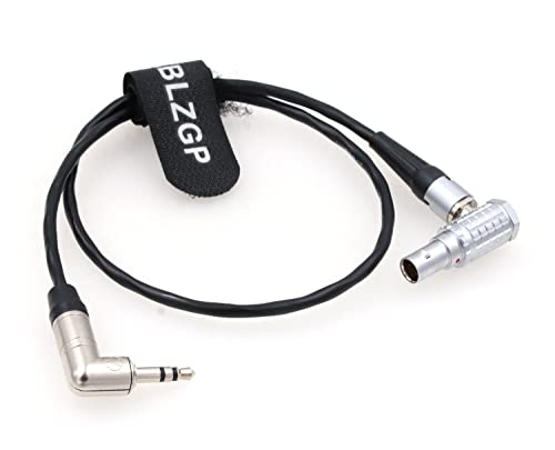 Cable de código de tiempo TRS a 5 pines con conector en ángulo recto 3