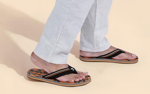 Image of Neeman's Pixel Art Flip Flops for Men | Slippers for Men