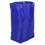 TOPPERFUN Reinigungswagentasche Aus Canvas Faltbarer Ersatz Reinigungssack Leicht Reißfest Großer Wäschesack Für Gebäudepflege Und Gebäudereinigung Für Garten Werkstatt