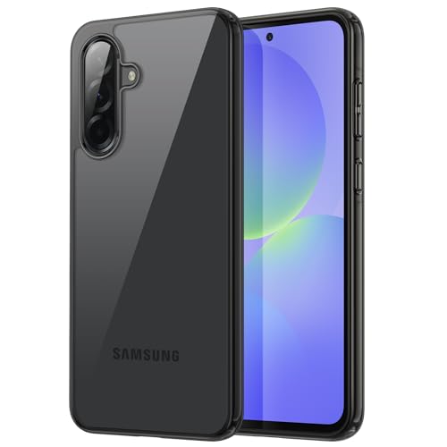 JETech Funda para Samsung Galaxy A36 5G, Carcasa Anti Amarillo Antigolpes Protectora, Respaldo Anti Arañazos PC Dura (Negro)