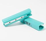 Slitit Plastic Package Opener, 2-PACK β Cutter Tool for Safe and Fast Opening of Blister Packs, Clamshell Packages and Sealed Plastic Packaging. Unbreakable. (Turquoise)