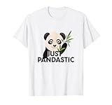 Photo Gallery just pandastic carino panda maglietta Photo Gallery just pandastic carino panda maglietta