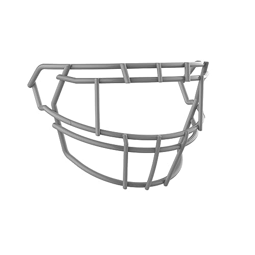 Schutt F7 Football Facemasks for Schutt F7 Football Helmets, F7 EGOP II-DW-NB-VC, Gray, Carbon Steel