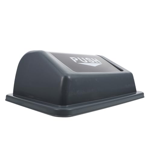 PRETYZOOM Swing Top Trash Can Lid Replacement Plastic Lid for Swing Trash Cans Effortless Installation Smooth Surface for Home and Public Spaces