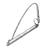 CLISPEED Einstellbare Edelstahl Hundepfeife Für Training Und Bellstopp Hochfrequenz Hundetrainer Für Ruhige Positive Gehorsamsförderung Humane Anti-Bell Lösung Geeignet Für Hunderassen